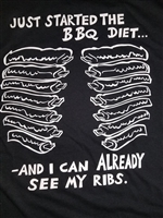 "BBQ Diet"  T-Shirt