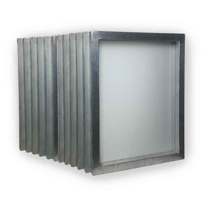 Aluminum Screen 20" x 24" with 110 White Mesh (12 Bundle)