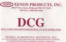 ULTRA/DCG Dual Cure Emulsion for Solvent Ink