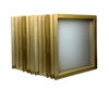 Wood Screen 23" x 31"  With 200 White Mesh 12 Bundle