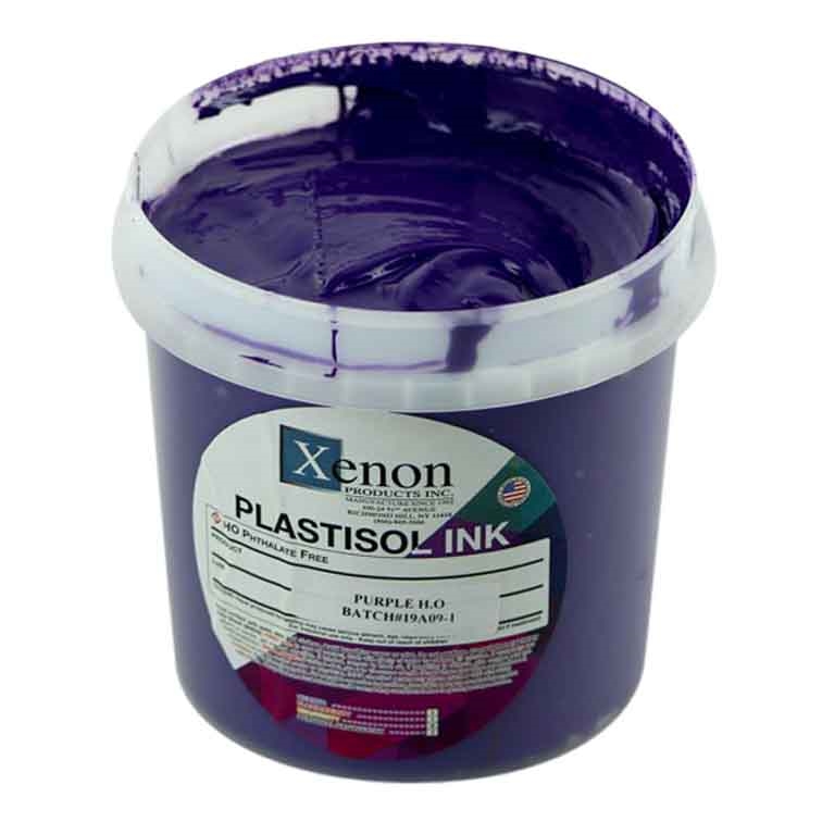 Fluorescent Purple - Screen Printing Plastisol Ink - Low Temp Cure - Gallon