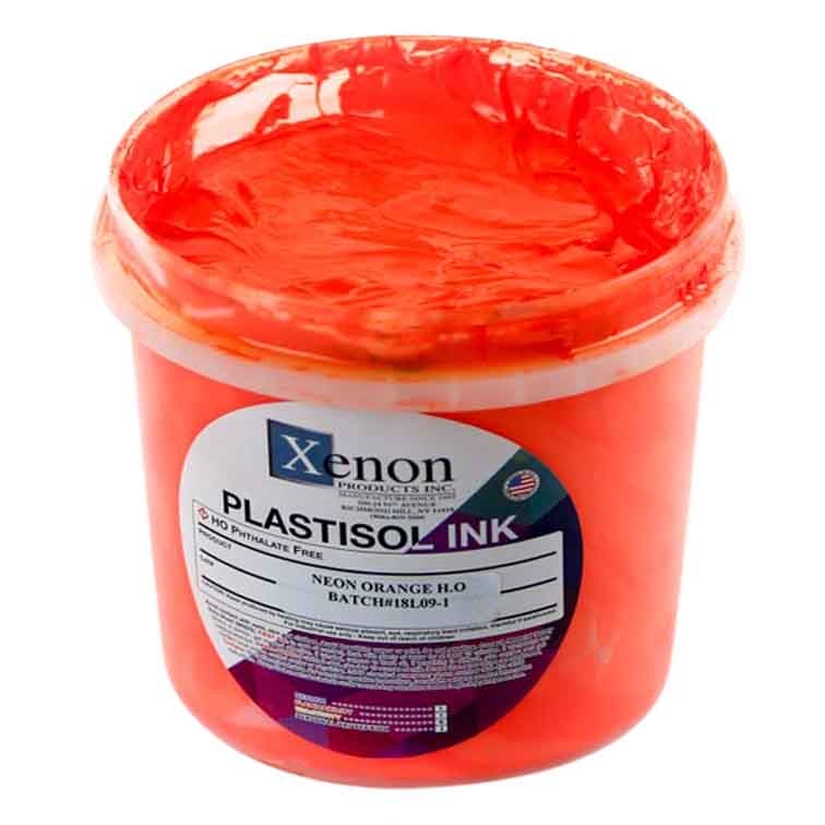 Fluorescent Orange - Neon Plastisol Ink