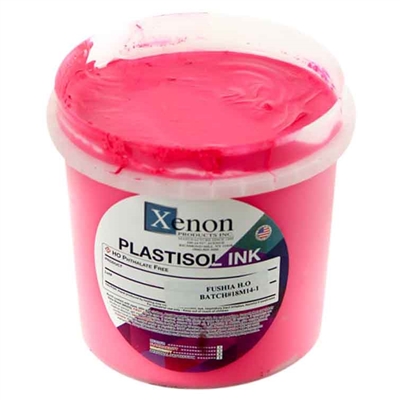 Fuschia Pink Plastisol Ink