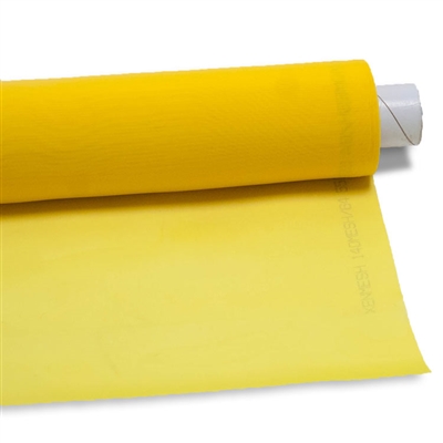140 Yellow Screen Printing Mesh Roll 55"x40yd