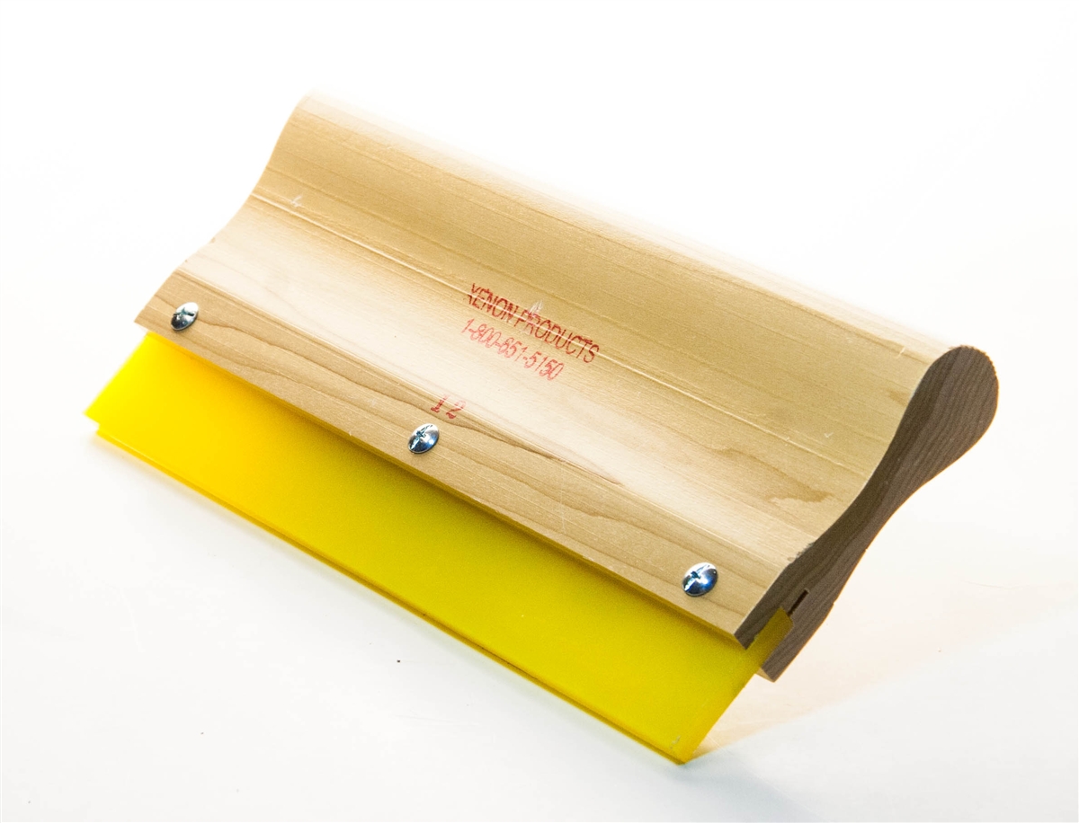 Screen Printing Squeegees Soft Durometer - Yellow Blade