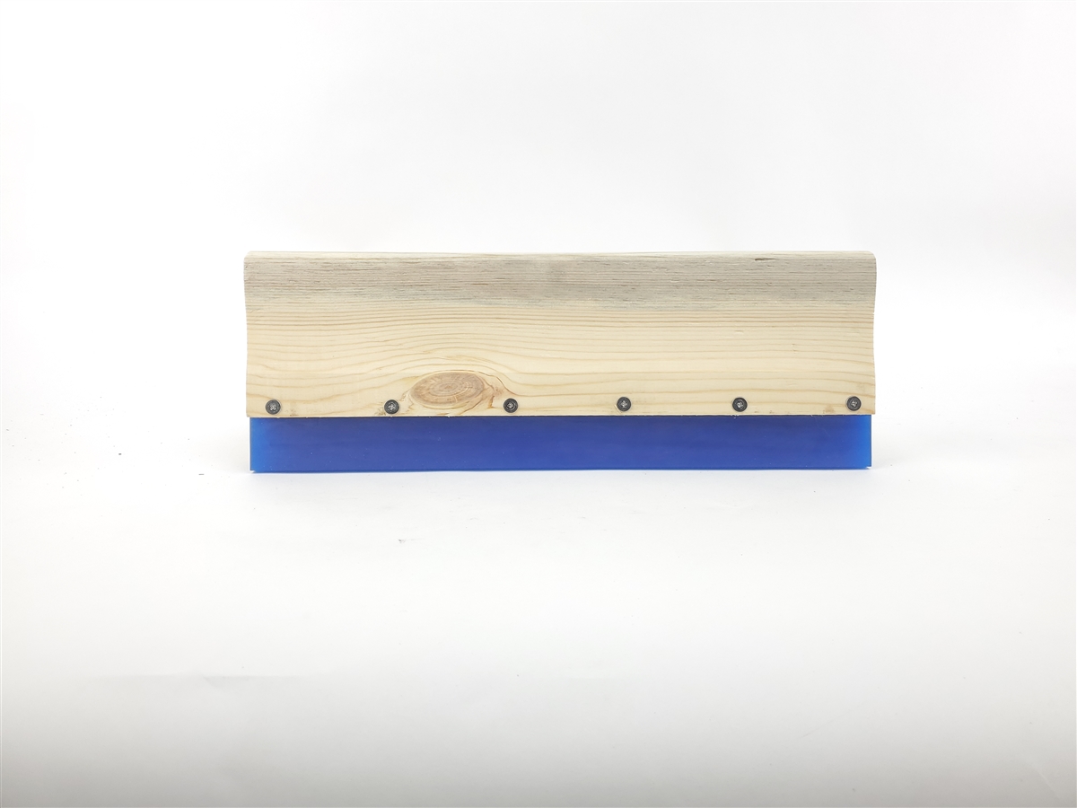Wood Screen Printing Squeegee - 60 Durometer