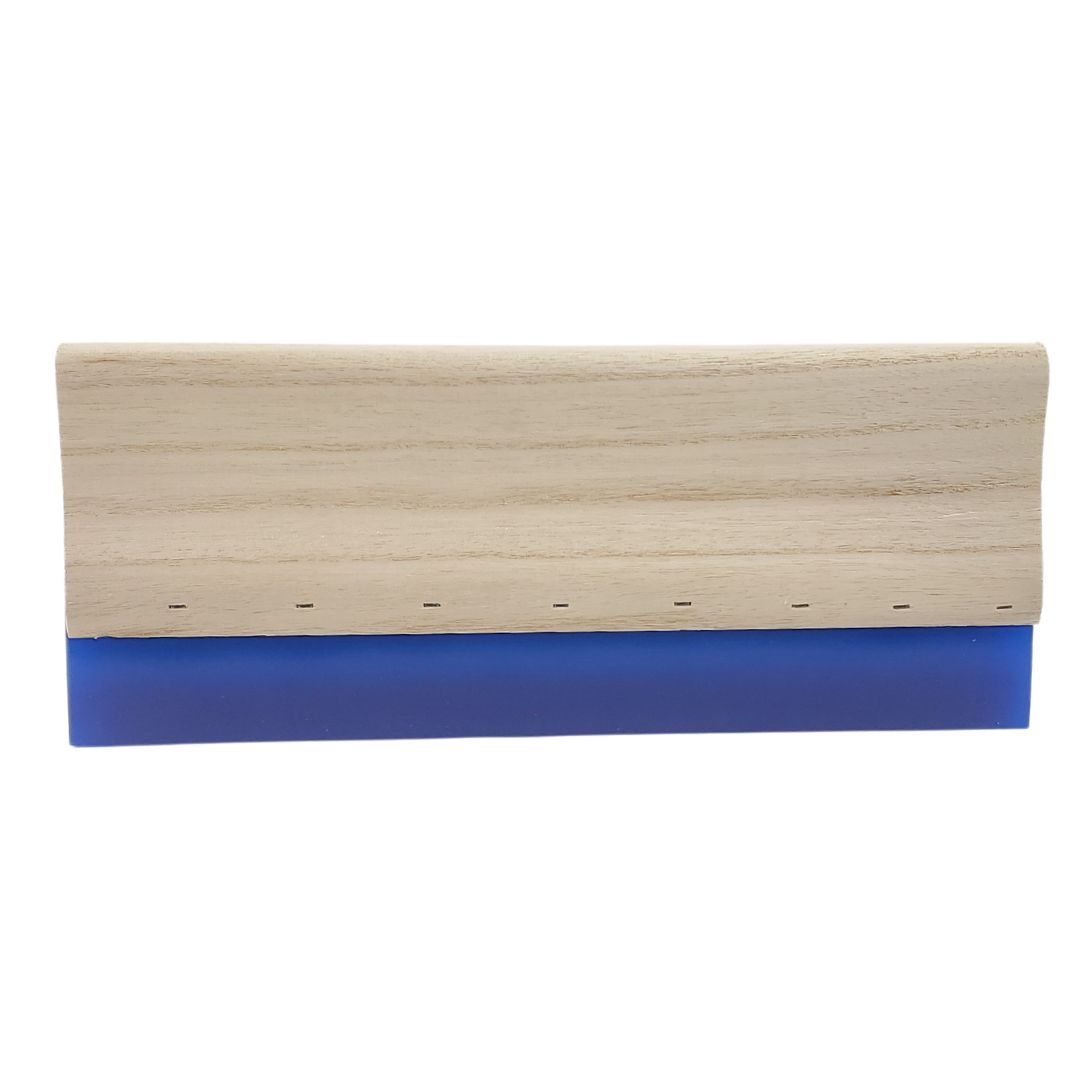 Small Wood Screen Printing Squeegee - 80 Durometer