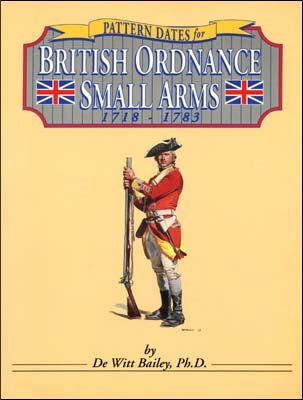 Pattern Dates for British Ordnance Small Arms. 1718-1783. Bailey