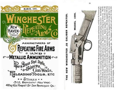 Winchester Repeating Arms Catalogue 1891. Reprint