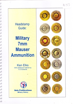 Headstamp Guide: Military 7mm Mauser Ammunition. Elks.