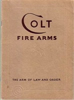 Colt Firearms. Sales Catalogue Jan 1931