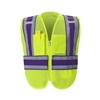 2WI-PWB503PR - Colored Coded Purple Safety Vest