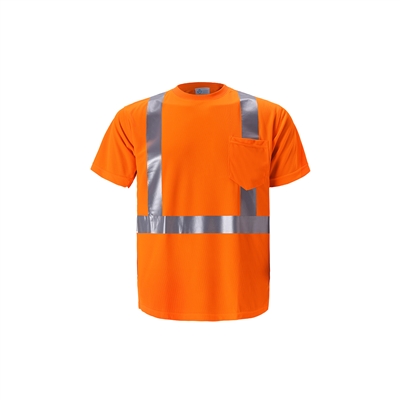 2WI TS103C-2 - High Viz Short Sleeve Jersey T-shirt