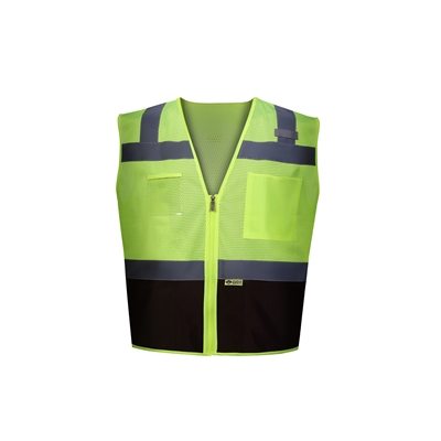2WI-550BKC-2 - Black Contrast Two Tone Vest