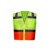 550ORC-2 - Orange Contrast Two Tone Vest