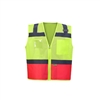 2WI-550PKC-2 - Pink Contrast Two Tone Vest