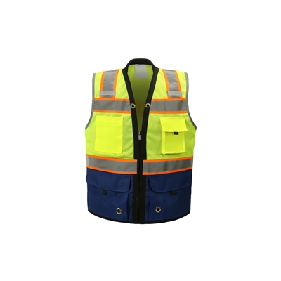 SV544C-2 RB - Royal Blue Premium Surveyor Vest