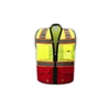 2W International SV544RDC-2 - Red Premium Surveyor Vest