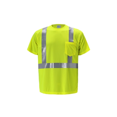 2WI TS105C-2 - High Viz Short Sleeve Jersey T-shirt