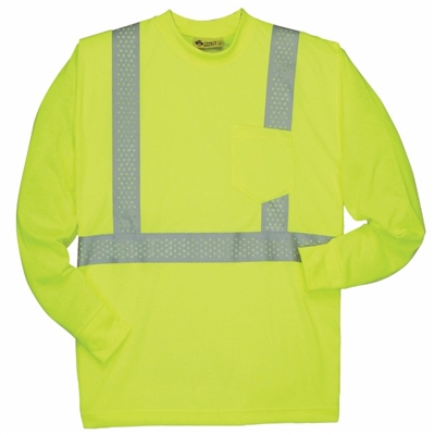2W International TL123C-2/TL125C-2 High Viz Long Sleeve T-Shirt