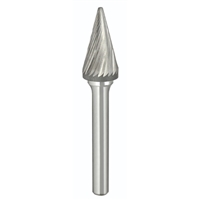 Alfa Tools Micrograin Carbide Burrs Taper/Cone Pointed End