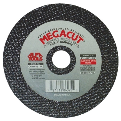 Alfa Tools COW61517 Type 1 Angle Grinder Wheel Metal