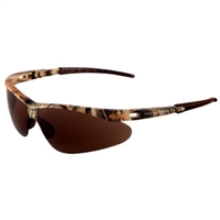 Bullhead Stinger Safety Glasses, Woodland Camo Frame