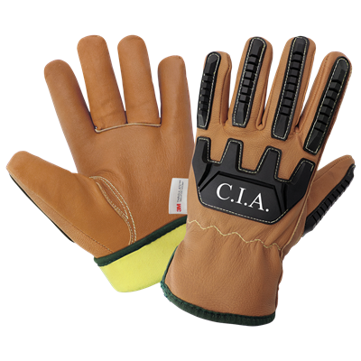 Impact, Oil, Water, and Cut Resistant Insulated Gloves - CIA3800INT