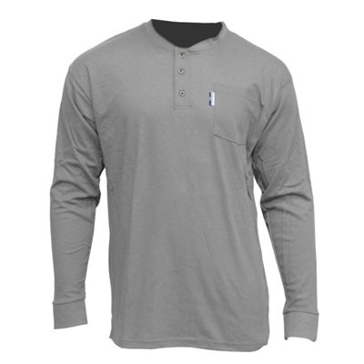 CPA 610-FRC-HEN Henley Long Sleeve T-Shirt