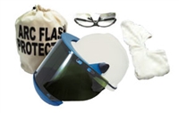 CPA SW-WVCK-SL Arc Face Shield Kit W/ Bag, Hood, Safety Glasses