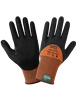 Samurai GloveÂ® High-Visibility Cut Resistant Three-Quarter Coated Touch Screen Gloves Made with 15-Gauge TuffaleneÂ® Platinum - CR835-RD