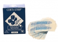 Certified Safety R220-217 Certi-Strip Woven Bute M/D Knuckle Bandages