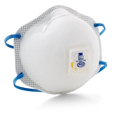 3M 8271 P95 Particulate Disposable Respirator w/ Exhalation Valve
