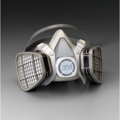 3M 5101 5000 Series Half Mask Respirator w/ Certain Organic Vapors