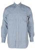 FORGE FR MEN'S  Double Pocket PLAID LONG SLEEVE SNAPS SHIRT