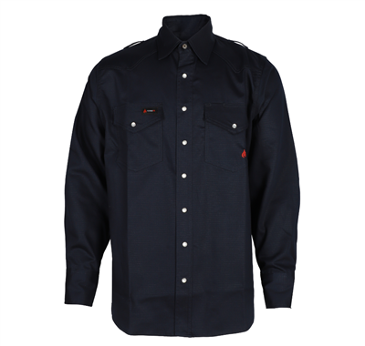 FR-MEN'S FR Navy SNAP RIPSTOP SHIRT