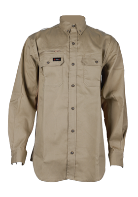 FORGE FR MEN'S RIPSTOP VENT BUTTON SHIRT