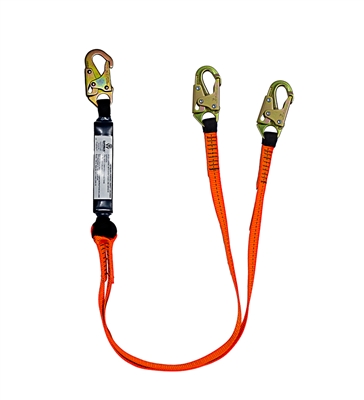 Safewaze FS88561-E V-Line 6 ft Double Leg Lanyard