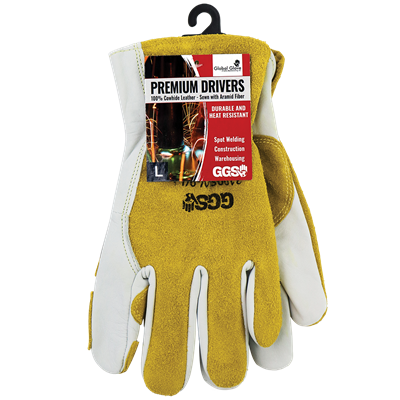 Premium Cowhide Drivers Gloves Commonly Used for Spot Welding - 3100SW