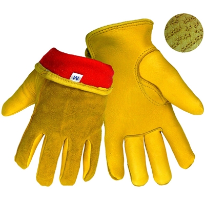 Global Glove 3200DSBRL Deerskin Leather Gloves
