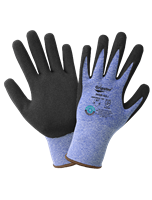GripsterÂ® General Purpose 15-Gauge Rubber Coated FDA Compliant Gloves Made with Recycled Polyester - 360R