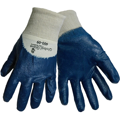 Global Glove 400 General Purpose Nitrile Dipped Gloves