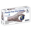 Global Glove 505PF Powder Free Vinyl Gloves