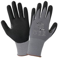 Tsunami GripÂ® General Purpose Touch Screen Gloves Coated with New Foam Technology Nitrile - 511NFT