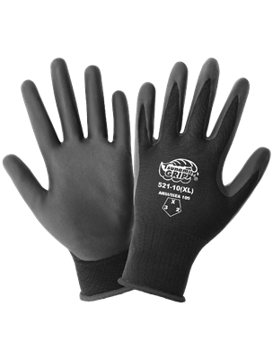 Tsunami GripÂ® FDA Compliant Nitrile Coated 21-Gauge General Purpose Gloves - 521