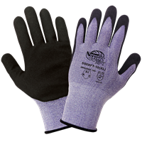 Tsunami GripÂ® XFT Xtreme Foam Technology Coated Anti-Static/Electrostatic Compliant Gloves with Cut, Abrasion, and Puncture Resistance - 550XFT