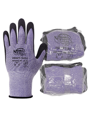 Tsunami GripÂ® XFT Xtreme Foam Technology Coated Anti-Static/Electrostatic Compliant Gloves Packaged for Vending Machines - 550XFT-VP