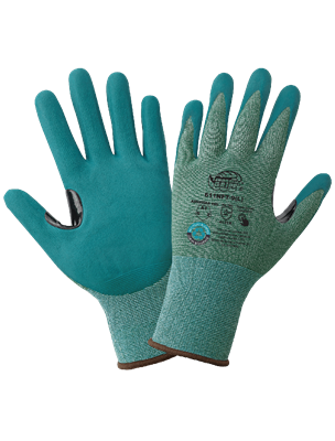 Tsunami GripÂ® General Purpose 15-Gauge Nitrile Coated Touch Screen Gloves Made with Recycled Polyester - 611NFT