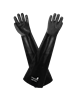 Premium Double-Coated Shoulder-Length 26-Inch PVC Chemical Handling Gloves with Jersey Liner - 726R