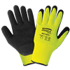 Samurai GloveÂ® Anti-Static/Electrostatic Compliant, Nitrile Coated, Dotted, High-Visibility Gloves with Cut, Abrasion, Puncture, and Heat Resistance - 802